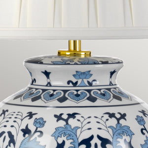 Designer's Lightbox Table Lamp from the Linyi range. Linyi 1 Light Table Lamp with Tall Empire Shade Product Code = DL-LINYI-TL