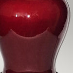 Elstead Lighting Table Lamp from the Oxblood range. Majin Oxblood Red Jar 1 Light Table Lamp with – SKU DL-MAJIN-SMALL-TL-OXB