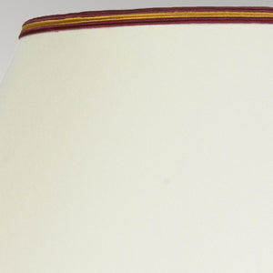 Designer's Lightbox Table Lamp from the Majin range. Majin 1 Light Table Lamp with Tall Empire Shade Product Code = DL-MAJIN-TL-OXB