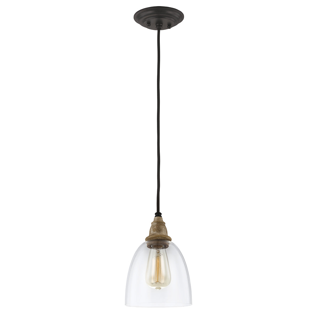 Feiss Pendant from the Matrimonio range. Matrimonio 1 Light Mini Pendant Product Code = DL-MATRIMONIO1MP