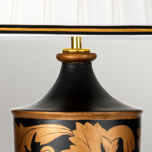 Designer's Lightbox Table Lamp from the Narbonne range. Narbonne 1 Light Table Lamp - with Tall Empire Shade Product Code = DL-NARBONNE-TL