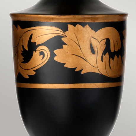 Designer's Lightbox Table Lamp from the Narbonne range. Narbonne 1 Light Table Lamp - with Tall Empire Shade Product Code = DL-NARBONNE-TL