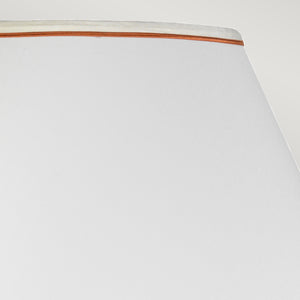 Designer's Lightbox Table Lamp from the Oxblood range. Oxblood Temple Jar 1 Light Table Lamp with Tall Empire Shade Product Code = DL-OXBLOOD-TJ-TL