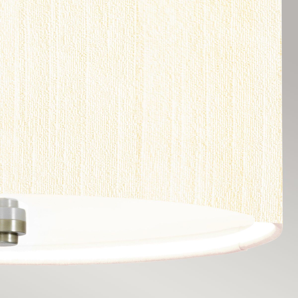 Designer's Lightbox Pendant from the Pearce range. Pearce 14" Pendant with Polished Chrome – SKU DL-PEARCE14-3LT-IV-PC