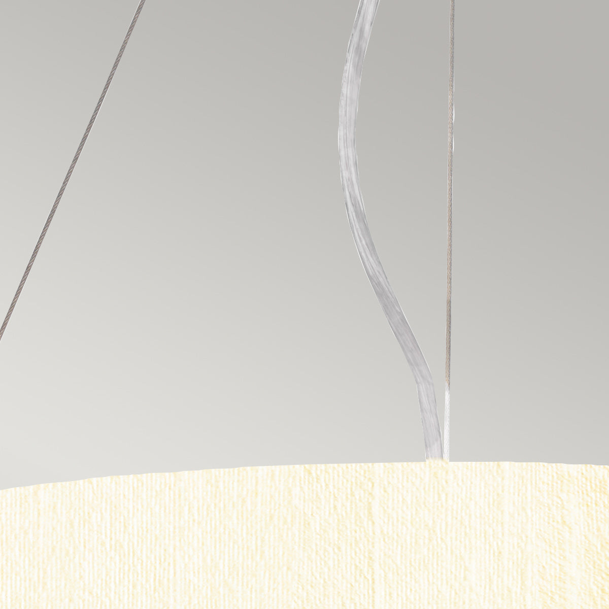 Designer's Lightbox Pendant from the Pearce range. Pearce 18" Pendant with Aged Brass Ceiling Pan Product Code = DL-PEARCE18-3LT-IV-AB