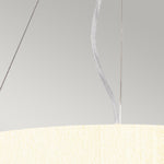 Designer's Lightbox Pendant from the Pearce range. Pearce 18" Pendant with Aged Brass Ceiling Pan Product Code = DL-PEARCE18-3LT-IV-AB