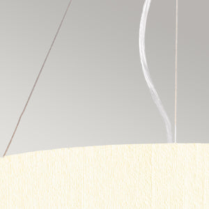 Designer's Lightbox Pendant from the Pearce range. Pearce 18" Pendant with Polished Chrome Ceiling Pan Product Code = DL-PEARCE18-3LT-IV-PC