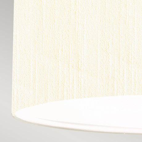 Designer's Lightbox Pendant from the Pearce range. Pearce 18" Pendant with Polished Chrome Ceiling Pan Product Code = DL-PEARCE18-3LT-IV-PC