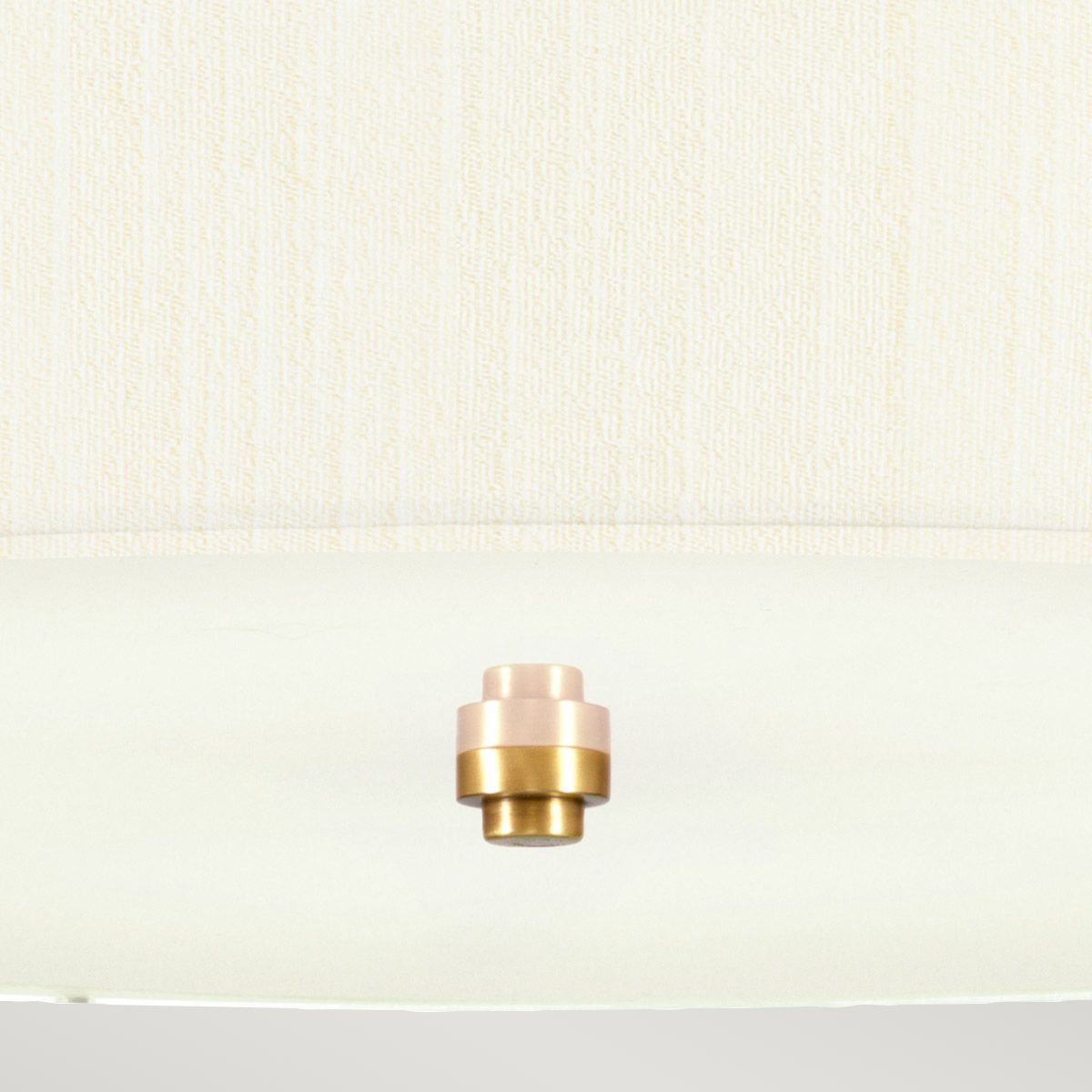 Designer's Lightbox Pearce 22" Pendant with Aged Brass Ceiling Pan – SKU DL-PEARCE22-5LT-IV-AB