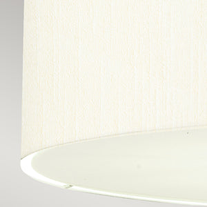 Designer's Lightbox Pearce 22" Pendant with Aged Brass Ceiling Pan DL-PEARCE22-5LT-IV-AB