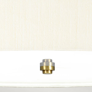 Designer's Lightbox Pendant from the Pearce range. Pearce 26" Pendant with Aged Brass Ceiling Pan Product Code = DL-PEARCE26-5LT-IV-AB