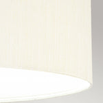 Designer's Lightbox Pendant from the Pearce range. Pearce 26" Pendant with Aged Brass Ceiling Pan Product Code = DL-PEARCE26-5LT-IV-AB