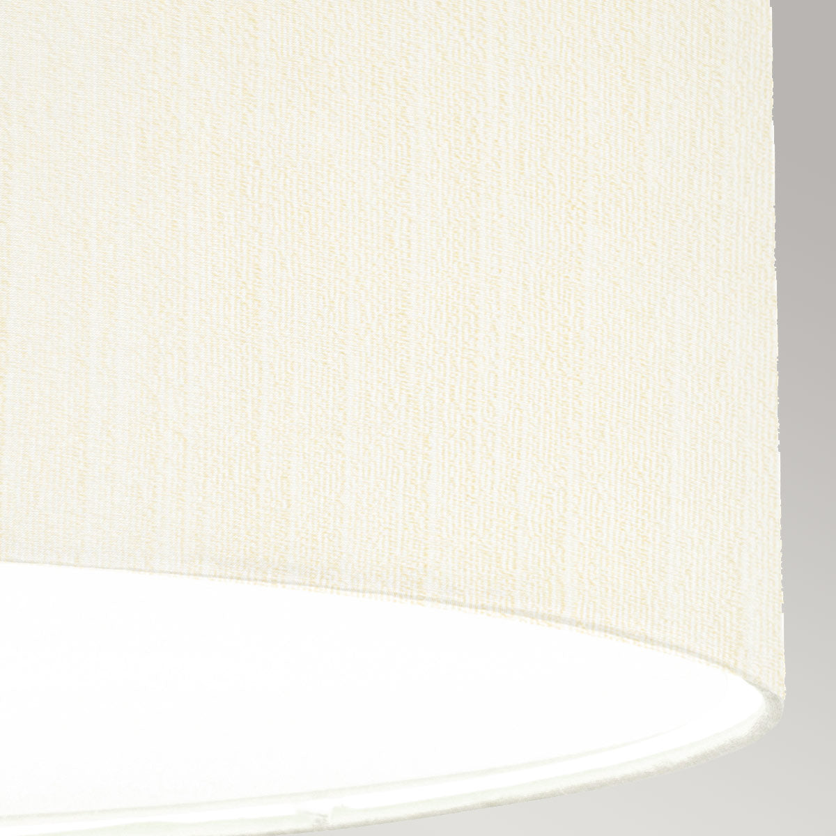Designer's Lightbox Pendant from the Pearce range. Pearce 26" Pendant with Polished Chrome Ceiling Pan Product Code = DL-PEARCE26-5LT-IV-PC