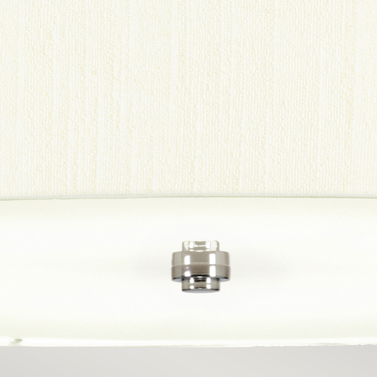 Designer's Lightbox Pendant from the Pearce range. Pearce 30" Pendant with Polished Chrome Ceiling Pan Product Code = DL-PEARCE30-7LT-IV-PC
