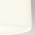 Designer's Lightbox Pendant from the Pearce range. Pearce 30" Pendant with Polished Chrome – SKU DL-PEARCE30-7LT-IV-PC