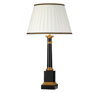 Designer's Lightbox Table Lamp from the Peronne range. Peronne 1 Light Table Lamp With Tall Empire Shade Product Code = DL-PERONNE-TL