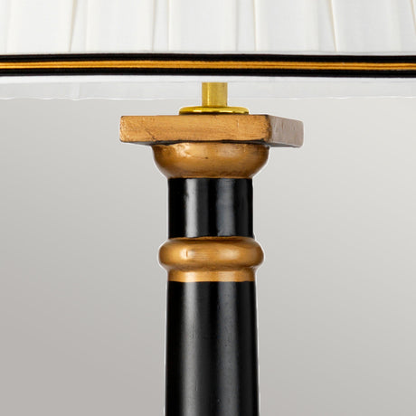 Designer's Lightbox Table Lamp from the Peronne range. Peronne 1 Light Table Lamp With Tall Empire Shade Product Code = DL-PERONNE-TL