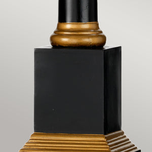 Designer's Lightbox Table Lamp from the Peronne range. Peronne 1 Light Table Lamp With Tall Empire Shade Product Code = DL-PERONNE-TL