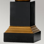 Designer's Lightbox Table Lamp from the Peronne range. Peronne 1 Light Table Lamp With Tall Empire Shade Product Code = DL-PERONNE-TL