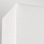 Designer's Lightbox Riley Large Rectangular Wall Light with Polished Chrome Back Plate DL-RILEY-L-IV-PC