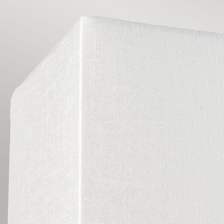 Designer's Lightbox Riley Large Rectangular Wall Light with Polished Chrome Back Plate DL-RILEY-L-IV-PC