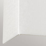 Designer's Lightbox Riley Large Rectangular Wall Light with Polished Chrome Back Plate DL-RILEY-L-IV-PC