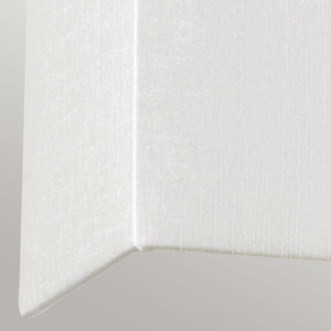 Designer's Lightbox Riley Large Rectangular Wall Light with Polished Chrome Back Plate DL-RILEY-L-IV-PC