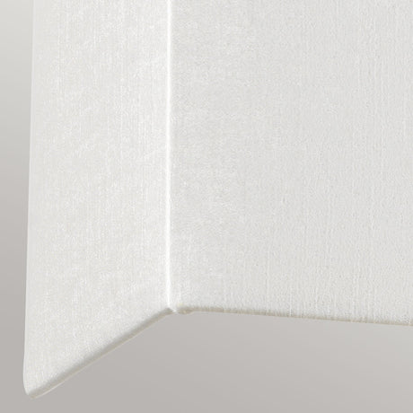 Designer's Lightbox Riley Large Rectangular Wall Light with Polished Chrome Back Plate DL-RILEY-L-IV-PC