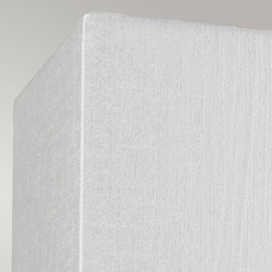 Designer's Lightbox Riley Medium Rectangular Wall Light with Polished Chrome Back Plate DL-RILEY-M-IV-PC