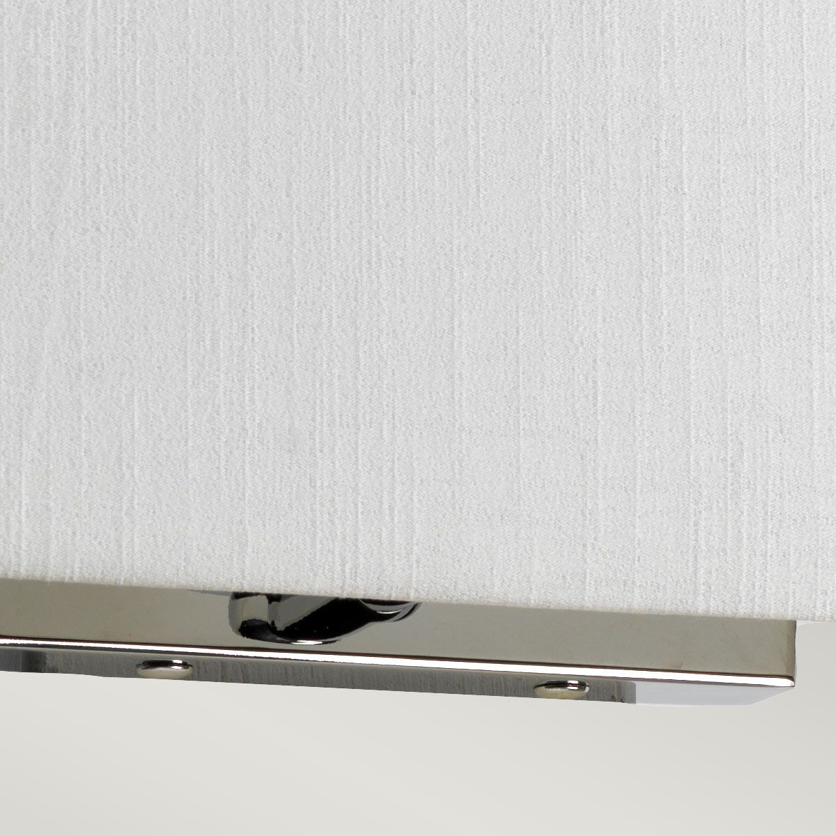 Designer's Lightbox Riley Medium Rectangular Wall Light with Polished Chrome Back Plate – SKU DL-RILEY-M-IV-PC
