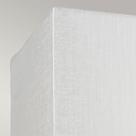 Designer's Lightbox Riley Small Rectangular Wall Light with Polished Chrome Back Plate DL-RILEY-S-IV-PC