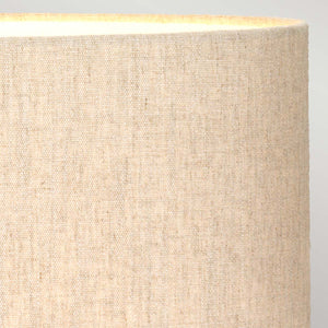 Designer's Lightbox Table Lamp from the Rufus range. Rufus 1 Light Table lamp with Oval Shade Product Code = DL-RUFUS-TL