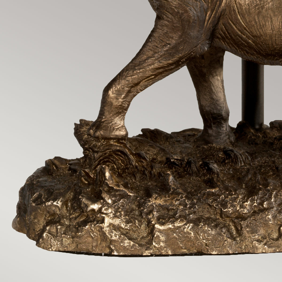 Designer's Lightbox Table Lamp from the Sabi range. Sabi 1 Light Table Lamp with Oval Shade Product Code = DL-SABI-TL