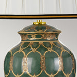 Designer's Lightbox Table Lamp from the Sashi range. Sashi 1 Light Table Lamp With Tall Empire Shade Product Code = DL-SASHI-TL