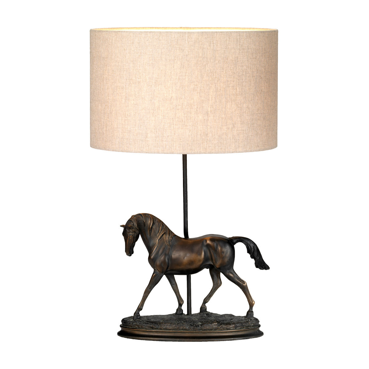 Designer's Lightbox Table Lamp from the Spirit range. Spirit 1 Light Table Lamp with Oval Shade Product Code = DL-SPIRIT-TL