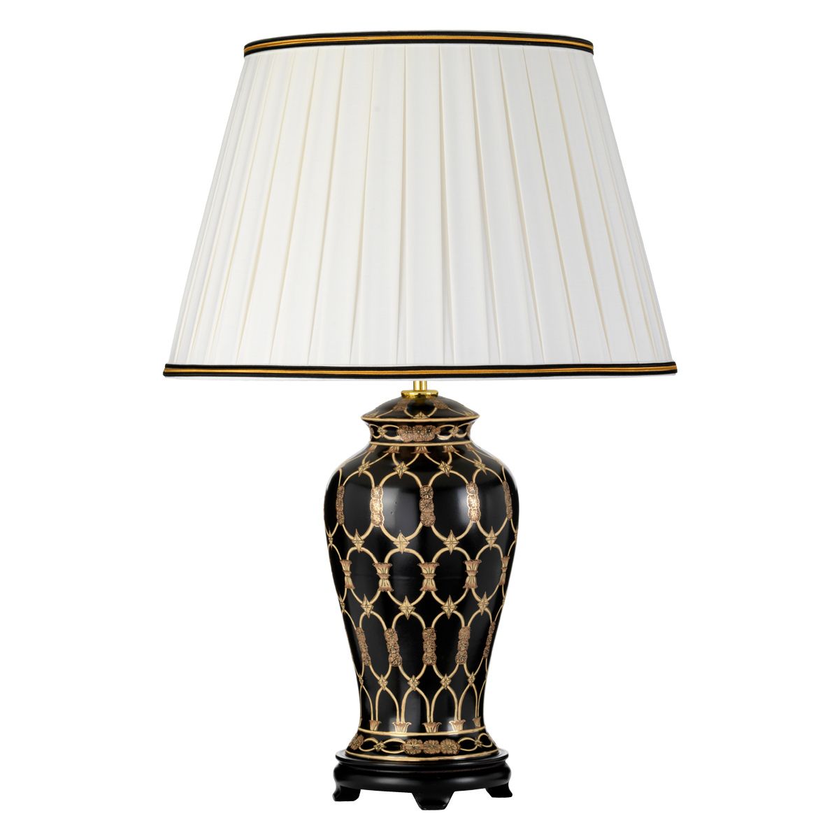 Designer's Lightbox Table Lamp from the Taipei range. Taipei 1 Light Table Lamp with Tall Empire Shade – SKU DL-TAIPEI-TL