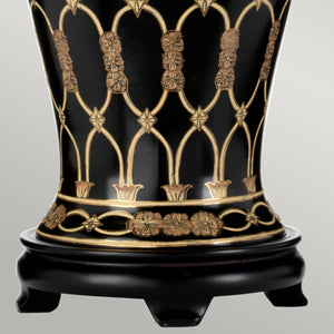 Designer's Lightbox Table Lamp from the Taipei range. Taipei 1 Light Table Lamp with Tall Empire Shade Product Code = DL-TAIPEI-TL