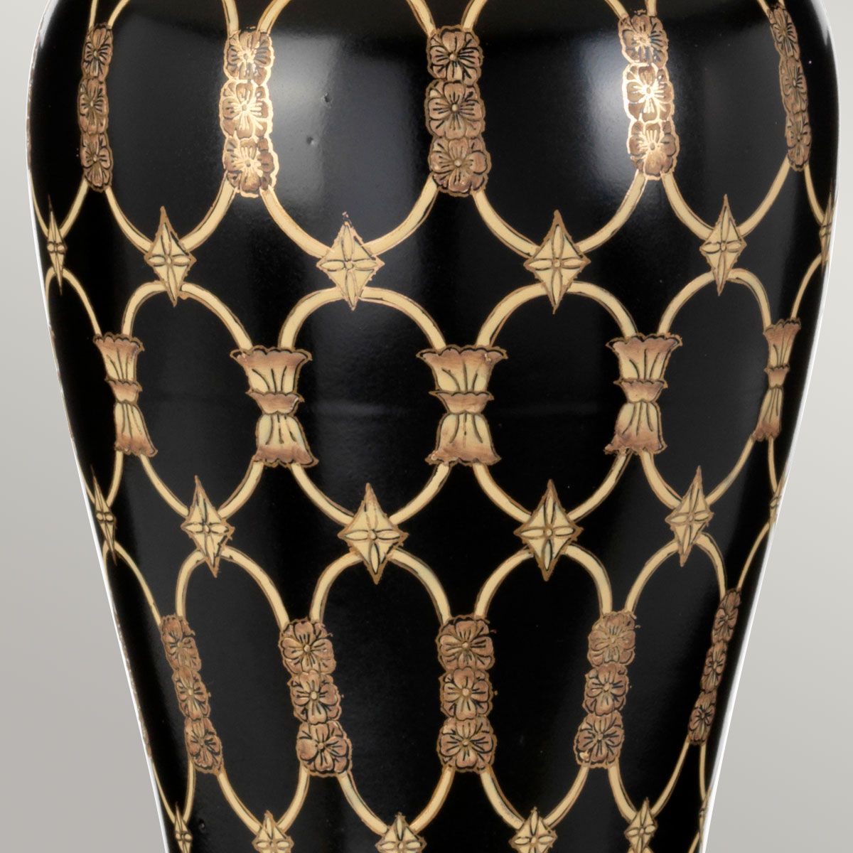 Designer's Lightbox Table Lamp from the Taipei range. Taipei 1 Light Table Lamp with Tall Empire Shade – SKU DL-TAIPEI-TL