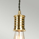 Elstead Lighting Douille 1 Light Pendant DOUILLE-P-BPB
