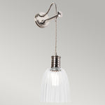 Elstead Lighting Douille 1 Light Wall Light DOUILLE1-PN