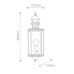 Elstead Lighting Outdoor Wall Light from the Downing Street range. Downing Street 1-light Wall Lantern – SKU DOWNING-STREET