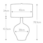 Elstead Lighting Table Lamp from the Eden Park range. Eden Park 1 Light Table Lamp Product Code = EDEN-PARK-TL