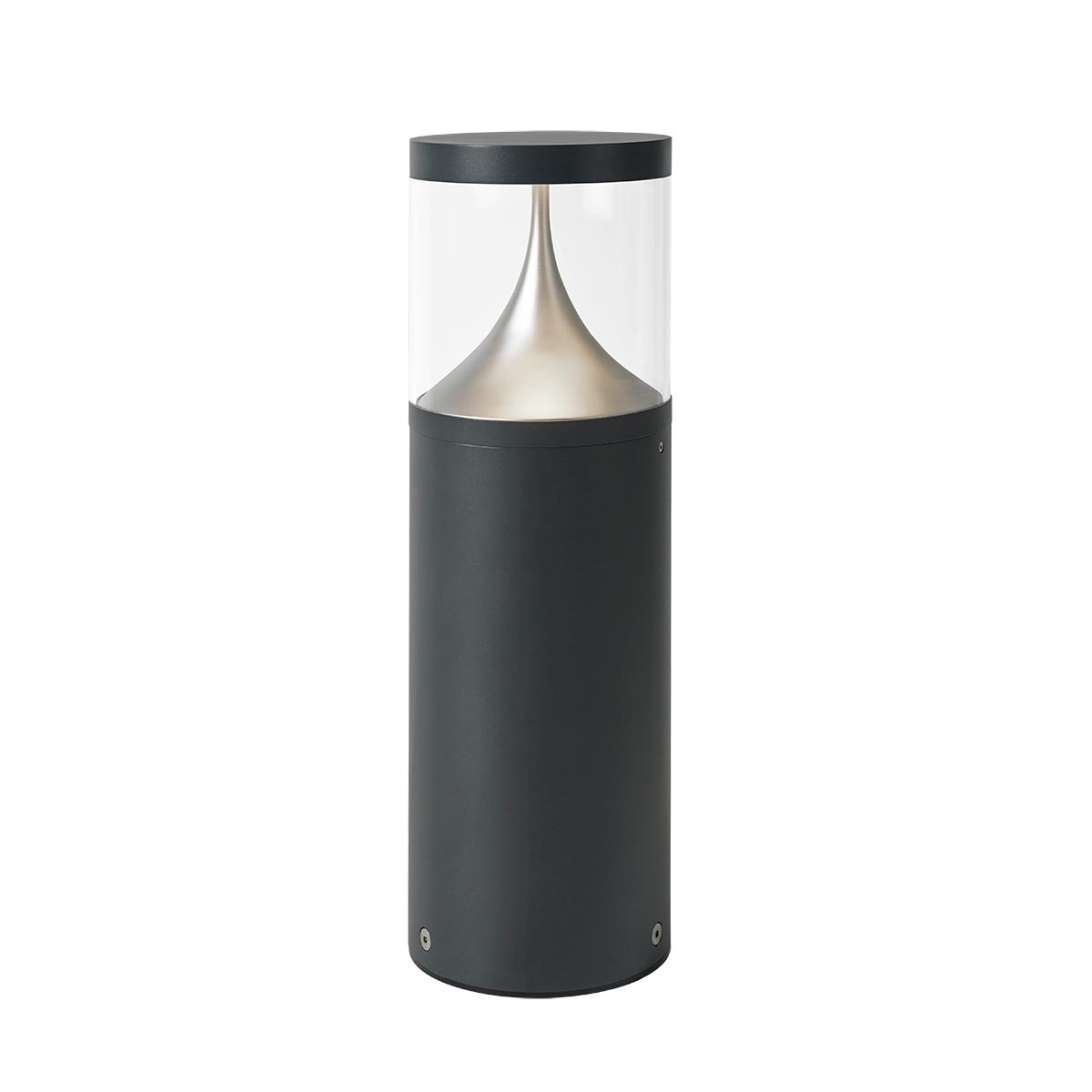 Norlys Bollard from the Egersund range. Egersund LED Medium Bollard       Product Code = EGERSUND-M-GR