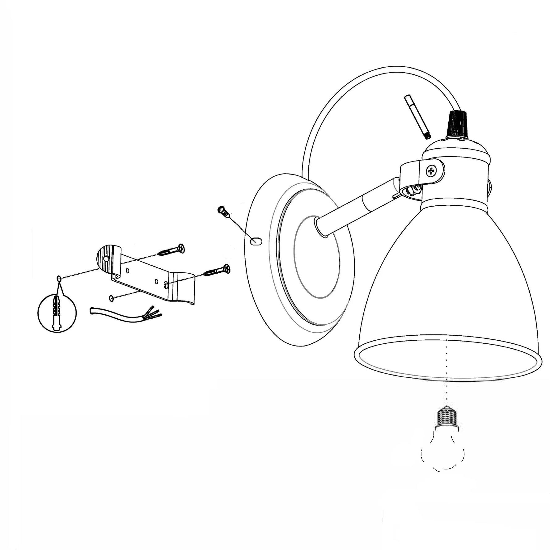 EGLO - 49468 - Wall Light
