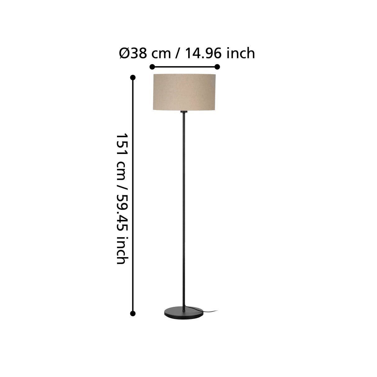 EGLO - 900862 - Floor Light