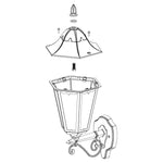EGLO - 93457 - Wall Light