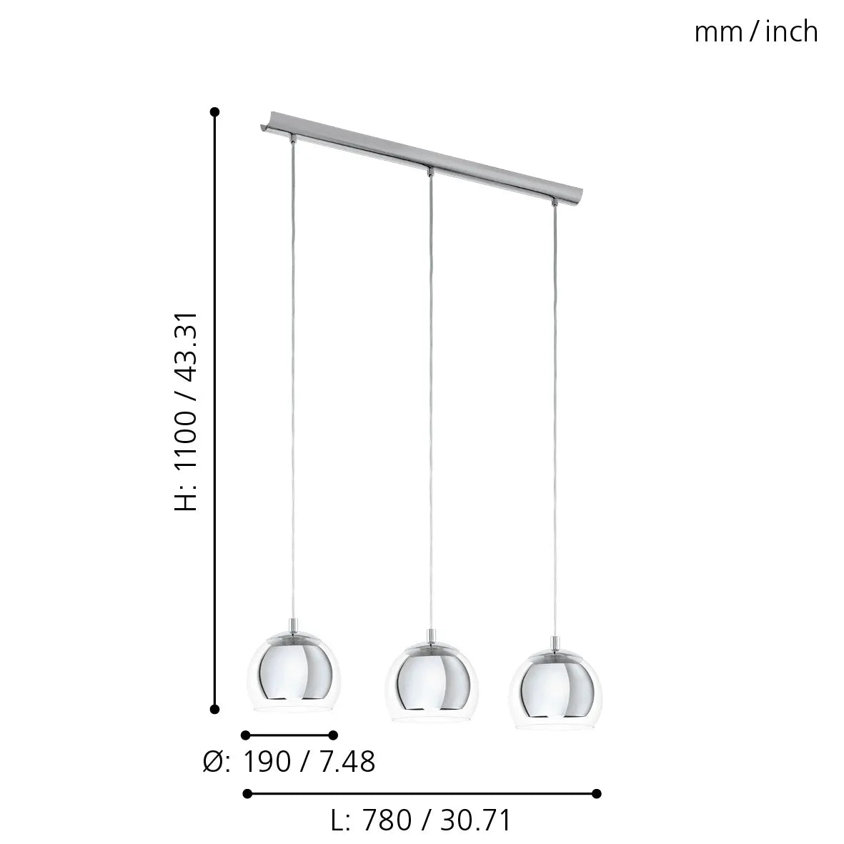 EGLO - 94593 - Pendant Light