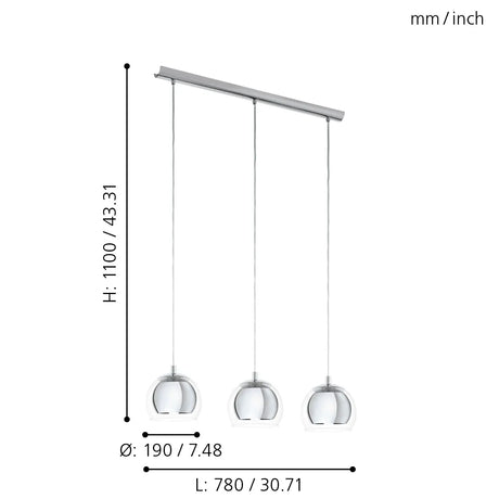 EGLO - 94593 - Pendant Light