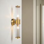 Magnalux ELE02BBWL Eleanor 2 Light Brushed Brass IP44 Bathroom Wall Light