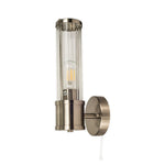 Magnalux Eleanor Satin Chrome IP44 Bathroom Wall Light Part Number - ELE01SCWL
